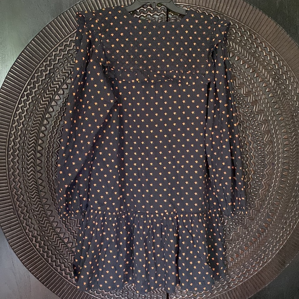Stella Nova Charlie dress floral long sleeve 40 10 US - Picture 8 of 10